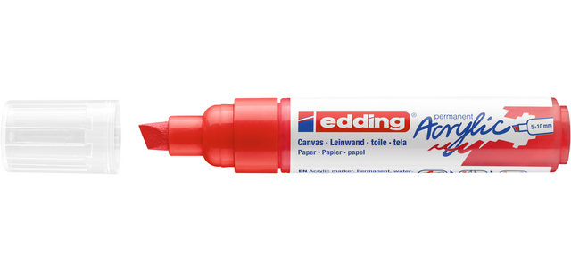 Acryllackmarker edding e-5000 Large verkehrsrot