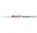 Marqueur acrylique edding e-5300 Fin blanc trafic