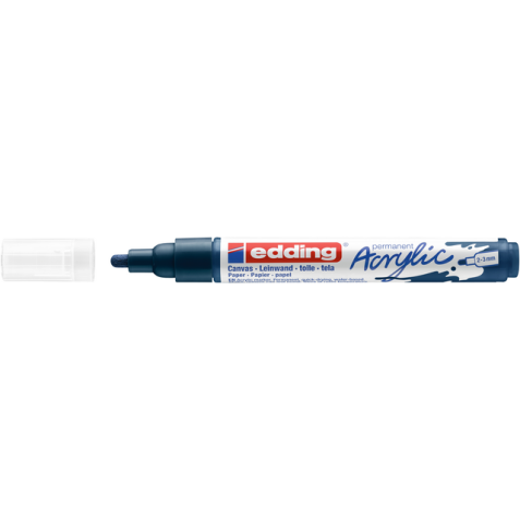 Acrylmarker edding e-5100 medium elegant nachtblauw