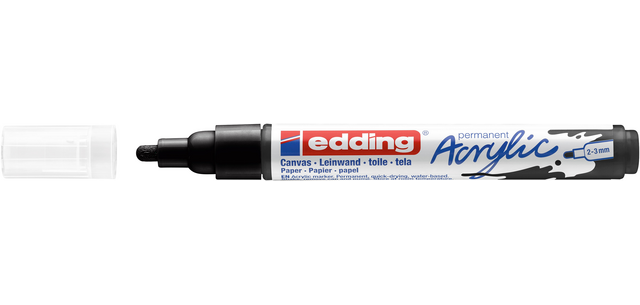 edding e-5100 Medium black acrylic marker