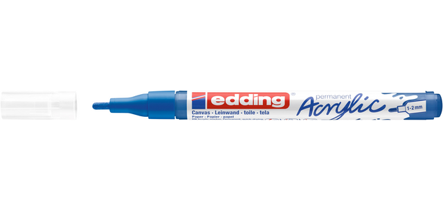 Edding Acrylmarker e-5300 Fein Enzianblau