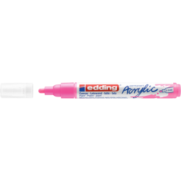 Acrylmarker edding e-5100 medium neon roze