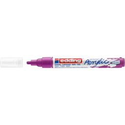 Acrylmarker edding e-5100 medium bessenrood