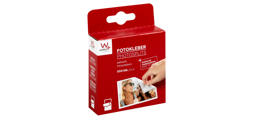 Fototape walther design 13x17mm wit 500 stuks
