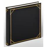 Fotoalbum walther design standaard 30x30cm 100vel zwart