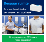 Essuie-mains Tork H5 PeakServe Universal 100585 1 épaisseur 201x225mm blanc 12x 410 feuilles