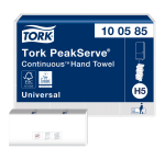 Essuie-mains Tork H5 PeakServe Universal 100585 1 épaisseur 201x225mm blanc 12x 410 feuilles