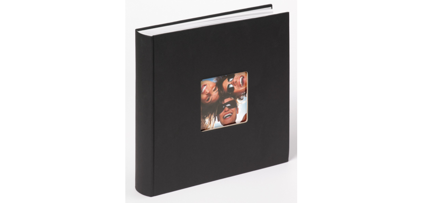 Walther Fotoalbum 30x30cm 50 schwarze Blätter