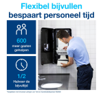 Tork H5 Elevation PeakServe 552508 black hand towel dispenser