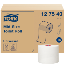 Toiletpapier Tork T6 Universal 1-laags 135m wit 127540