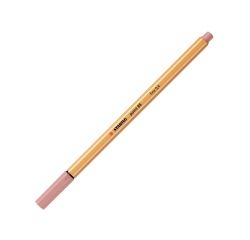Fineliner STABILO point 88/28 fijn donkerblush