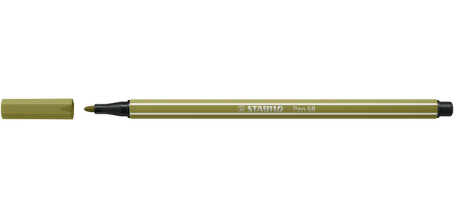 STABILO Pen 68/37 Medium Felt Tip Spinach Green