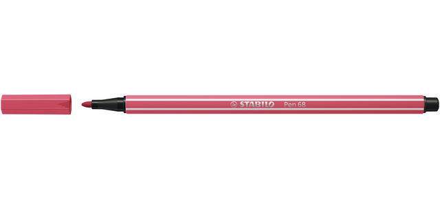 STABILO Pen 68/49 Medium Felt Tip Grenadine Red