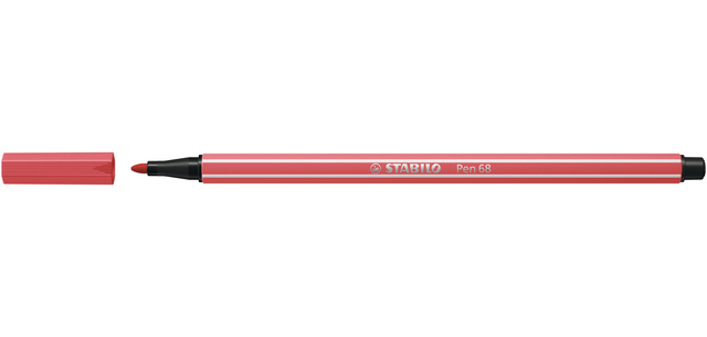 Feutre STABILO Pen 68/47 Medium rouge terracotta