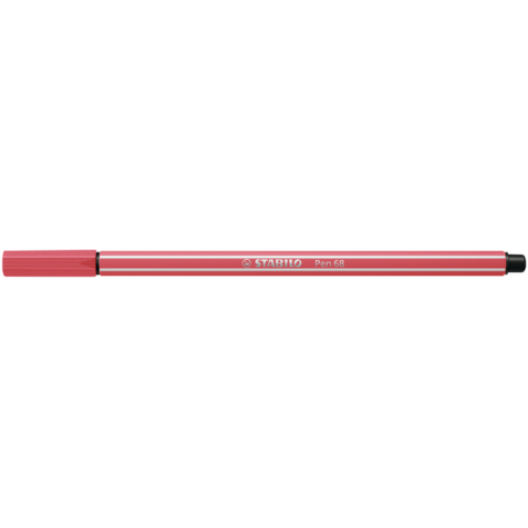 Viltstift STABILO Pen 68/47 medium roestig rood