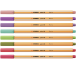 STABILO point 88 Fineliner set of 8 colors
