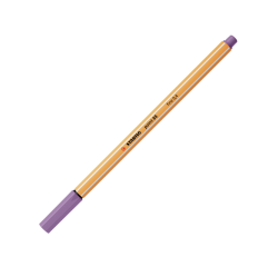 En_fineliner stabilo point 88/62 fin violet prune