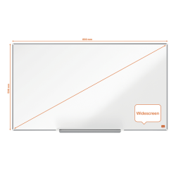 En_pizarra blanca nobo ip pro 40\" acero vitrificado magnetico 890x500 mm