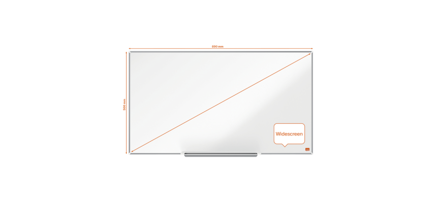 Whiteboard Nobo Impression Pro widescreen 50x89cm emaille