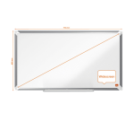 Nobo Premium Plus Wide Screen Whiteboard 40x71cm Enamel