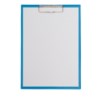 Porte-bloc MAUL A4 portrait PVC bleu ciel