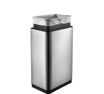 Poubelle Eko Mirage Sensor 30L Inox brossé