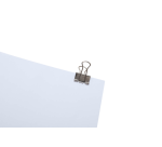 MAUL 215 Foldback Paper Clips 19mm 7mm Capacity Silver 12 Pieces