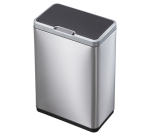 Eko Mirage Sensor Bin 20+20L Brushed Stainless Steel