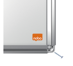 Whiteboard Nobo Premium Plus 90x120cm staal