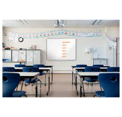 Tableau blanc acier laqué Premium Plus 1200 x 900 mm Nobo