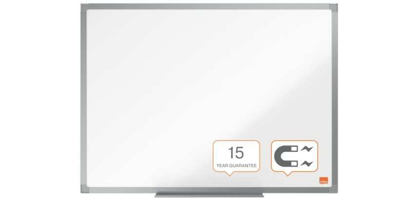 Nobo Essence Magnetic Whiteboard 45x60cm Steel