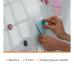 Nobo Premium Plus 50x89cm Enamel Whiteboard