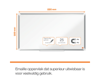 Tableau blanc Nobo Premium Plus 50x89cm émaillé