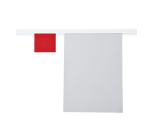 Schienenklammer MAULexpress 50cm selbstklebend weiß