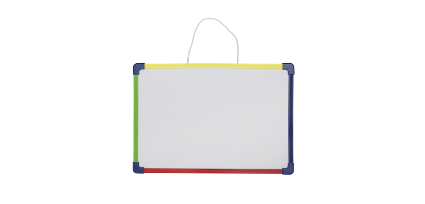 Whiteboard MAUL 24x35cm 2-seitig beschreib- und abwischbarer magnetischer Stahl