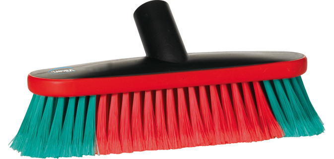 Brosse de lavage Vikan avec passage eau 27cm