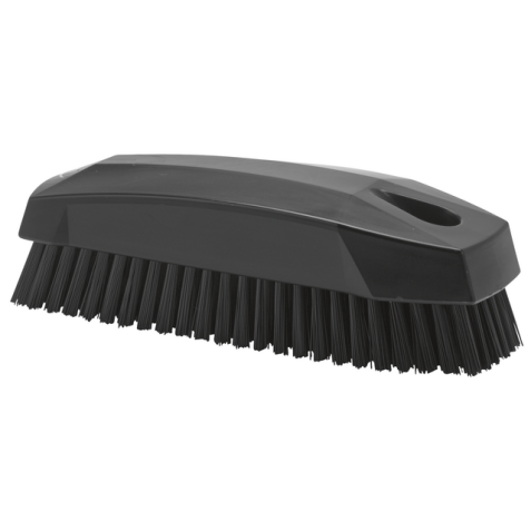 Brosse à ongles Vikan dure 130mm noir