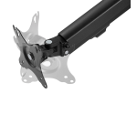 Neomounts FPMA-D650DBLACK Monitor arm 17-27" - coil spring