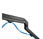 Neomounts FPMA-D650BLACK Monitorarm 17-27" - mechanische veer