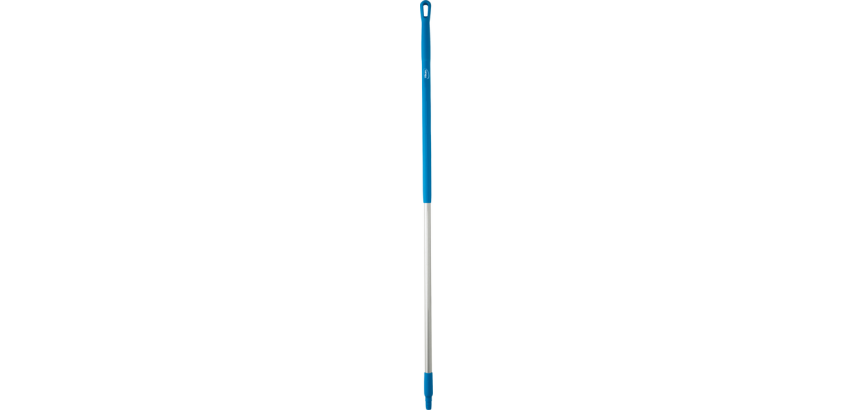 Ergonomischer Vikan Stiel 150cm 31mm Aluminium blau