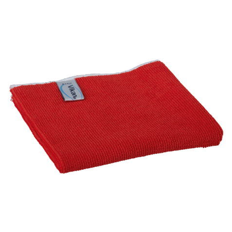 Chiffon microfibre Vikan Basic 32x32cm rouge