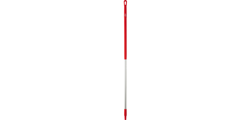 Ergonomic Handle Vikan 150cm 31mm red aluminum