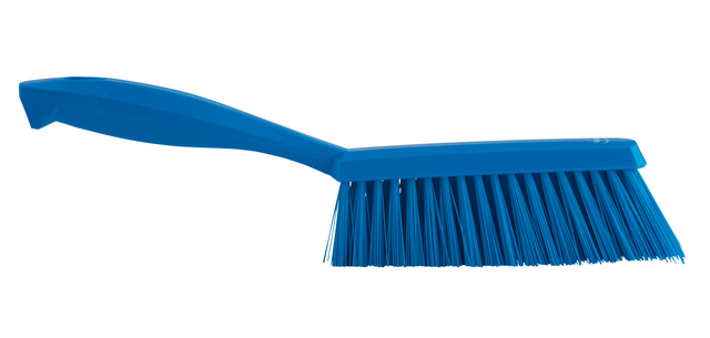 Vikan medium fiber hand brush 330mm blue