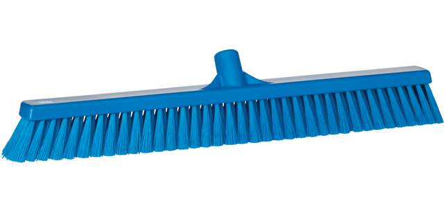 Balai Vikan fibre souple 610mm bleu