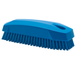Brosse à ongles Vikan dure 130mm bleu