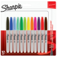 Marqueur Sharpie Fin blister 12 couleurs