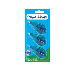 Roller correcteur Paper Mate blister 3 pièces