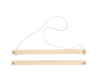 Suspension pour poster Creotime 33,6cm bois