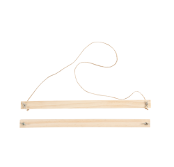 Suspension pour poster Creotime 33,6cm bois