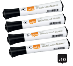 Marqueur tableau blanc Nobo Glide ogive 2mm noir